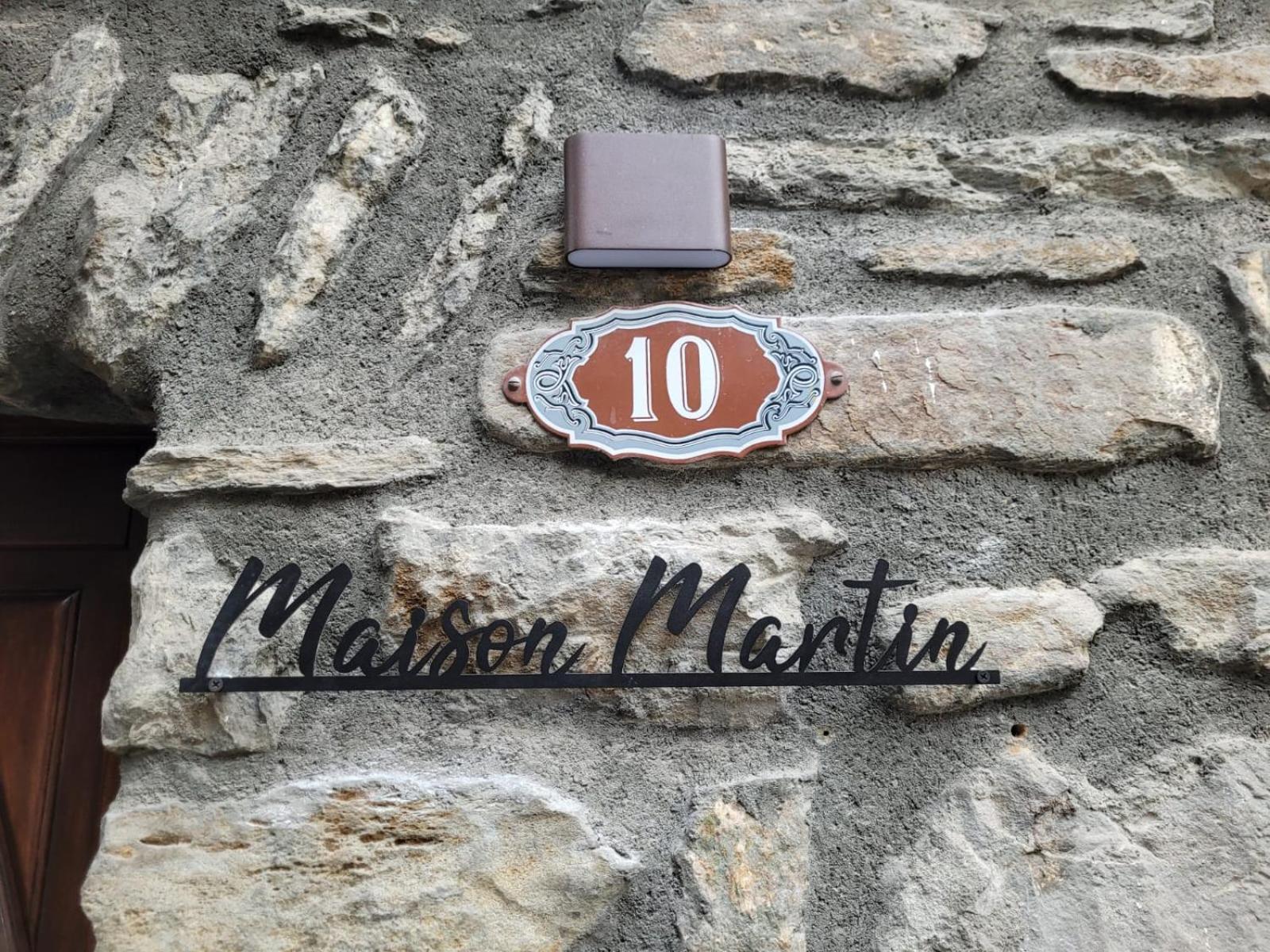 Maison Martin Pré-Saint-Didier Buitenkant foto