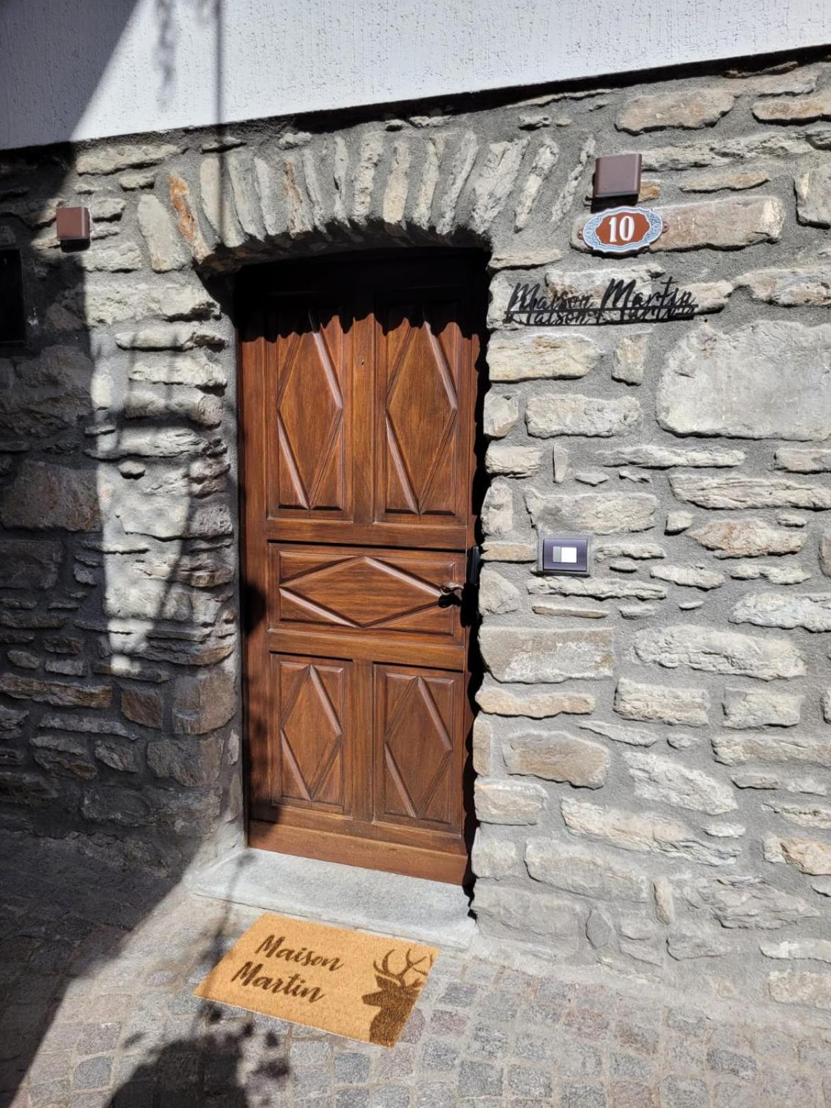 Maison Martin Pré-Saint-Didier Buitenkant foto
